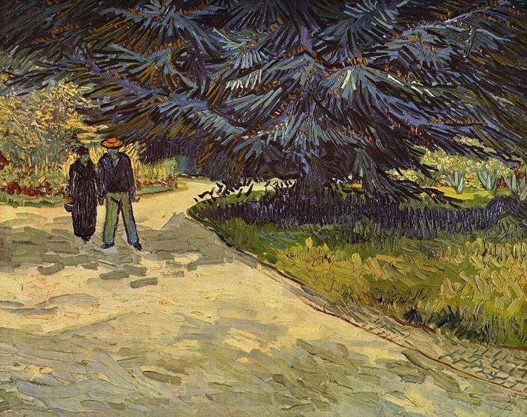 Vincent Van Gogh Park von Arles Spain oil painting art